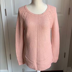 Light Pink knitted sweater size L